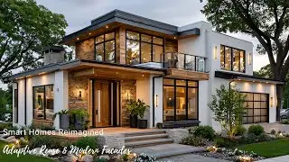 Contemporary House Ideas for the Future: Adaptive Reuse Architecture and Modern Facade Design Trends