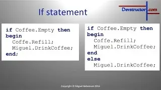 Lazarus Tutorial #6 - The if statement