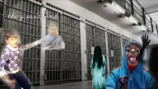 Sherey locked me in jail then something creepy happened to me |FUN OF WASAY|