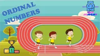 Ordinal Numbers!! Mathematics Concept for Kids!!  Early Education !