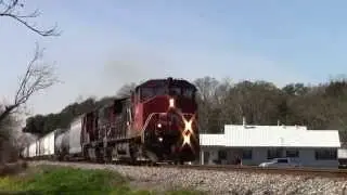 BCOL 4641 & CN 5619 (2/6/15) Hester, LA HD