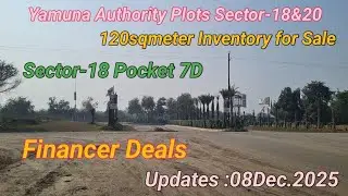 Yeida Plots|Yamuna Expressway|Residential Plots|Pocket-7D|120sqmeter |Sale& Purchase Call@7011029423