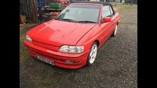 Ford Escort MK5 EFI Build Part 11 - The Red Wreck! Restoration