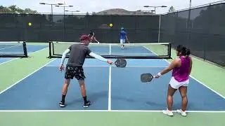 Malia Lum/Tony Sheng vs. Nicole Eugenio/Matthew Marceau. DUPR 5+@teamlumpickleball
