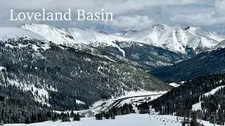 Skiing Loveland Basin Ski Area for the First Time