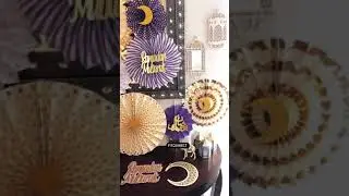 How to Decorate for Ramadan - Ramadan Decoration Ideas - Ramadan Mubarak Set - DIY - Ramadan 2021