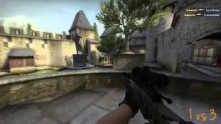CSGO - summit1g 1v5 clutch ESEA