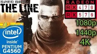 Spec Ops The Line - RX 470 - G4560 - 1080p - 1440p - 4K
