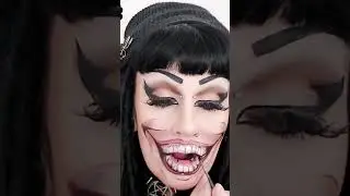 Love makeup #gothyoutuber #makeup #goth #makeuptutorial #halloween #subscribe