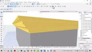 TUTORIAL HOW TO MAKE CORNICE 3D ARCHICAD24طريقه عمل الكورنيش