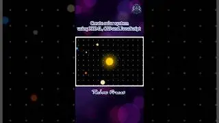 Create Solar System Animation using HTML, CSS & JavaScript | Coding Tutorial for Beginners