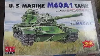 Inbox Review of 1/35 Scale M60A1 Patton Model Kit from WSN