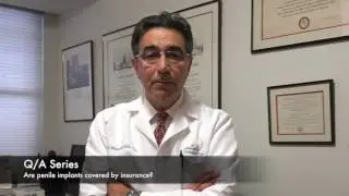 Are penile implants covered by insurance?