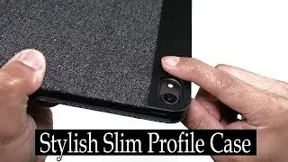 Stylish Slim Profile iPad Pro 2018 Case (LAUT Inflight Folio) [4K] 60fps