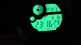 Casio G-Shock G-9300 Mudman EL screens