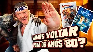 Revivendo os Anos 80: Meu Primeiro Videocassete de 1983 e os Filmes da Minha Infância!
