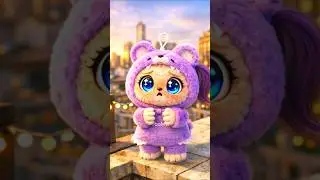 BoboMon 💜 A Cute Emotional AI Story | Heart Touching Short Film#shots #cute #viral #viralvideo #reel