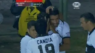 Gol de Fredy Bareiro - Olimpia 1 vs 0 Tigre - Oitavas - Libertadores 2013