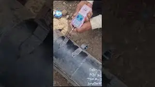 Gas Pipeline Work Coating field test Process done #viral #automobile #trending #youtubeshorts