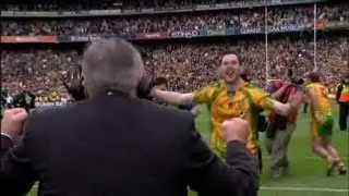 Mark and Martin McHugh celebrate Donegal's All-Ireland victory