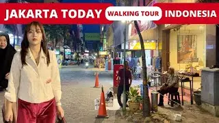 JAKARTA TODAY 🇮🇩 4k night walking in Indonesia