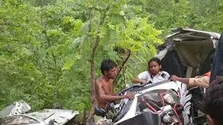 Plane Crashed in Jalgaon, Maharashtra | Flying School's Pilots