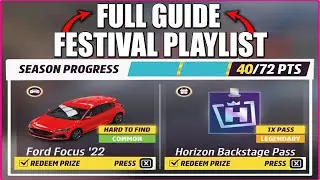 How to do the Festival Playlist Forza Horizon 5 - Summer Season Series 53 (PS5/XBOX/PC)