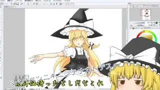 青猫のお絵描き動画【ゆっくり実況】