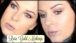 Rose Gold Makeup Tutorial // Covergirl Roses Palette
