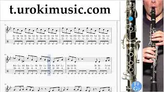 How to play Halle - Angel on Clarinet Tabs Notes Solo