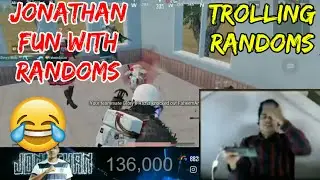 JONATHAN TROLLING RANDOMS | RANDOMS CALLING JONATHAN HACKER | PUBG MOBILE