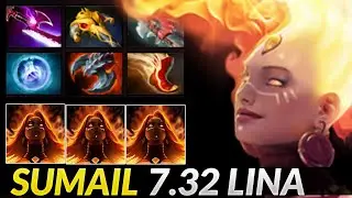 NIGMA.SUMAIL comeback at the last second with Lina 7.32 dota