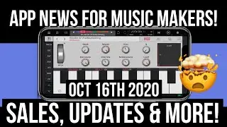 App News for iOS Music Makers 📲🤯 Oct 16th 2020