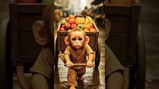 Heroic Monkey 🐒 Saves Trapped Birds 🐦 in Epic Rescue Mission #animalstories #educationalcartoon