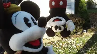 Mickey mouse puppet shorts. The windy walk