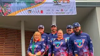 Opening Ceremonies at the World Street Fishing Championships (Italy)