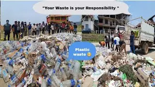 WOKHA LOCAL GROUND RUINED BY GARBAGE WASTE |Your waste is your responsibility |Renny vlog|Arin Naga.