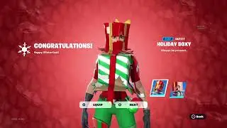 FREE Holiday Boxy Skin for EVERYONE - Opening Winterfest Present #3 📦➡️🎁