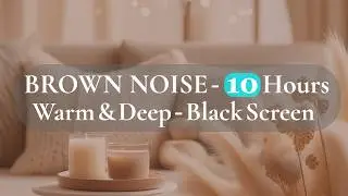 Deep Brown Noise from Drying Cabinet – 10 Hours Black Screen | Sleep, Tinnitus Relief, Focus Aid