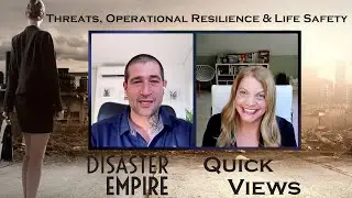 Threats, operational resilience, and life safety with Jeff Brainard #disasterempire #regroup