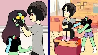Funny Zombie Comics About A Zombie Girl's Daily Life #2