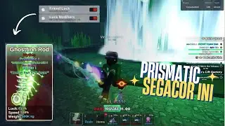 EXPERIMENT LOST ISLE GHOSTFINN ROD + MATIIN LUCK ROBLOX FISH IT !!