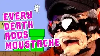 Cat Mario🐱Every Death = + 1 Moustache 🧔