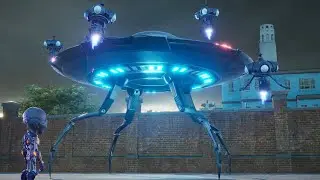 Lets Fly The Saucer! - DESTROY ALL HUMANS! 2: REPROBED Gameplay
