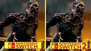 Dying Light Nintendo Switch vs Switch 2 Graphics Comparison | Backward Compatibility Test