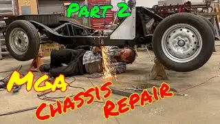 MGA 1600 Mk2 chassis rust repair continues