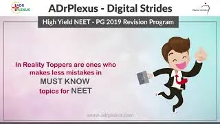 NEET PG HIGH YIELD REVISION 2018 - 19 Module - Must Know Topics
