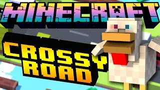 CROSSY ROAD IN MINECRAFT MOD CHALLENGE