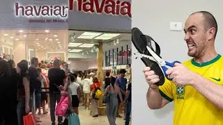FRACASSA BOICOTE DAS HAVAIANAS E LOJAS FICAM LOTADAS - EMBOLADA