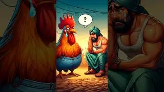 The Rooster Laid Golden Eggs For The Farmer 😭 #ai #shortvideo #shortcartoon #emotional #monkey